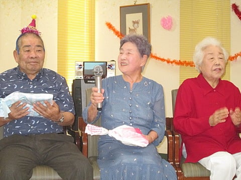 敬老祝賀会 2017年 アソシエ中尾 サービス付き高齢者向け住宅 福岡市